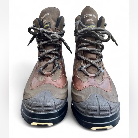 Columbia Bugaboot III winter boots in brown leather Men’s Size 13 - Picture 3 of 7